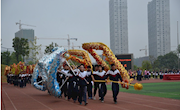 [明德洞井]快乐运动，精彩纷呈----明德洞井中学第五届运动会开幕式