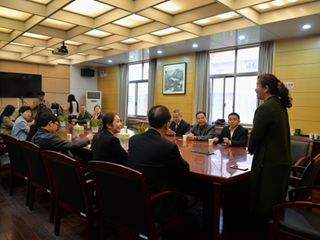 加强沟通联系,深化交流学习  ——广东国华纪念中学季校长一行来我校访问交流