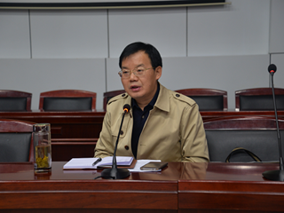 我校行政党支部召开“知敬畏、守底线、强党性”主题党日活动