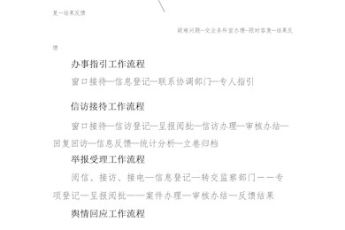 明德中学教育阳光服务站工作流程