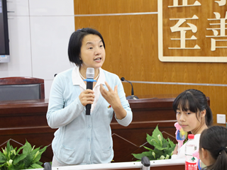 享快乐时光 做明德少年--明德中学教工子弟庆“六一”互动交流会