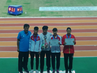 喜报：重磅！明德教育集团田径队在省运会上揽获十枚金牌！