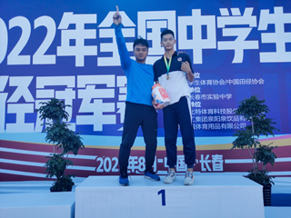 又一枚！明德学子勇夺110米（男子甲组）跨栏全国冠军！